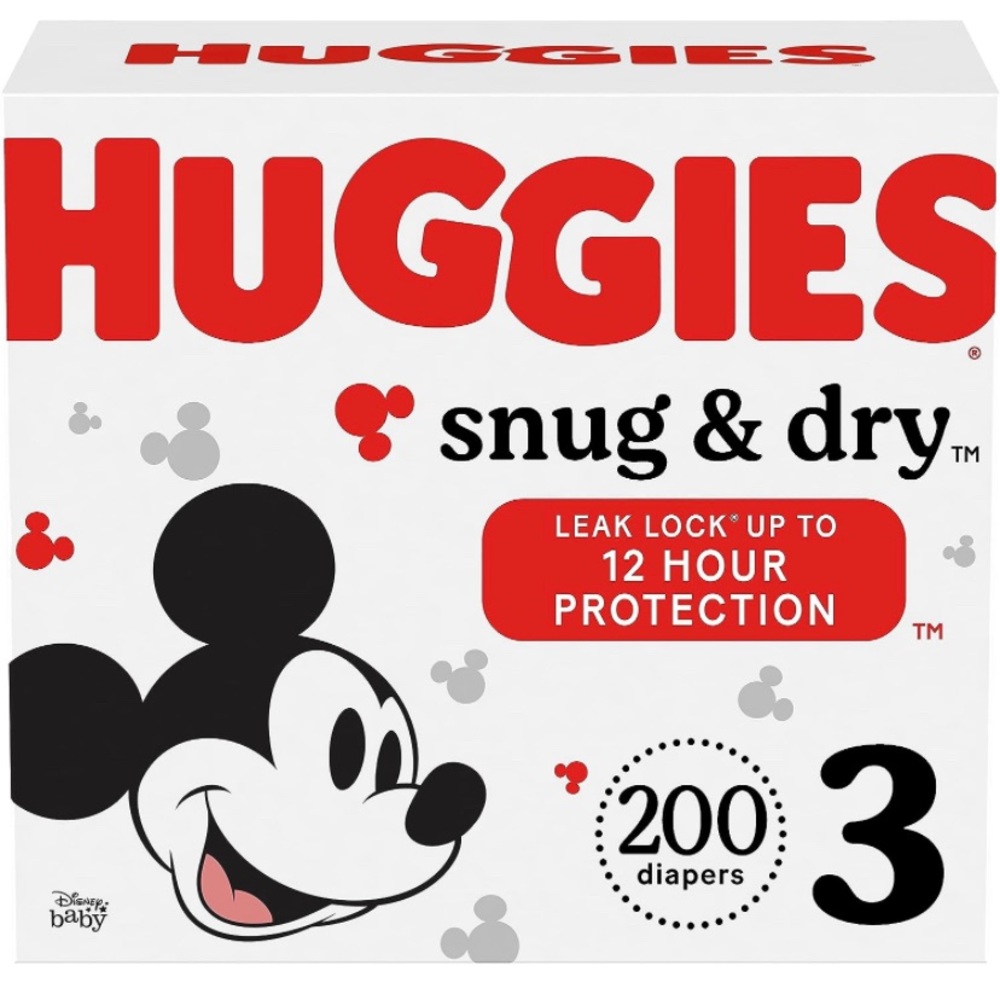 Huggies Snug & Dry Baby Diapers, size 3